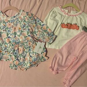 Baby girl clothes for fall! Cecil and Lou